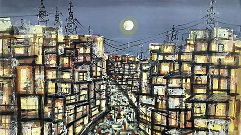 A total of 25 distinguished contemporary Indian artists come together for this art show in Delhi