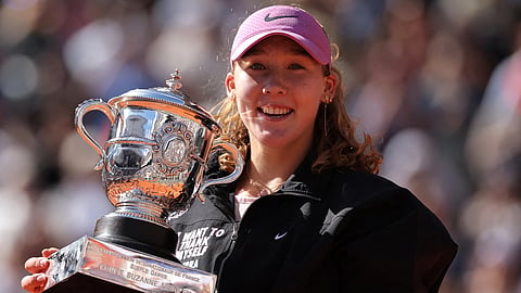 Mirra Andreeva makes history after winning first Grand Slam title