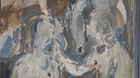 Artist Sayanee Sarkar’s debut solo in Kolkata presents her unique style of soak-stained art