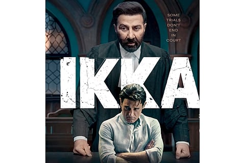 Sunny Deol and Akshaye Khanna in Ikka Netflix movie poster
