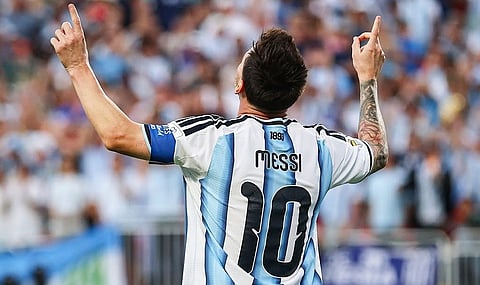 Lionel Messi made TEN records in the first World Cup match, what are they?