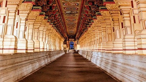 These spectacular temple corridors in India offer some of the country's most photogenic architectural perspectives