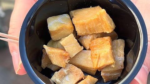 A traditional Viking-age food, fermented shark meat is known across Iceland for its strong odour