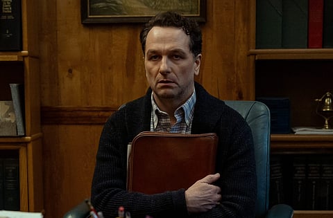 Matthew Rhys in a scene from Widow’s Bay