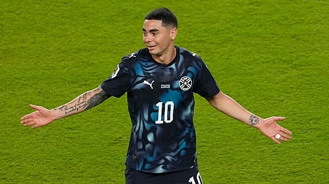 Paraguay's Miguel Almirón sent off as new rule debuts at the FIFA World Cup 2026
