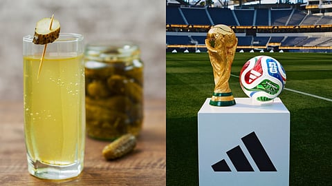 Pickle juice grabbed global attention after an unusual on-field intervention helped an exhausted official overcome cramp during a tense FIFA World Cup clash in Seattle.