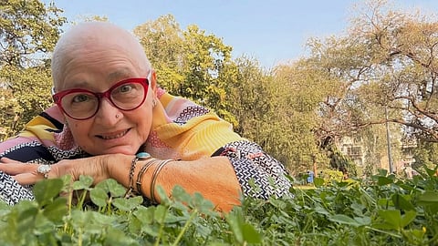 Nafisa Ali trekking