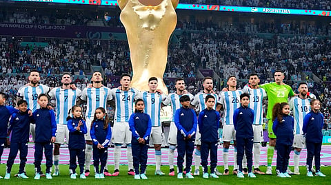 Why do children walk onto the pitch with footballers? The story behind football's iconic pre-match tradition