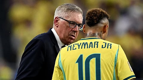 Why Carlo Ancelotti didn't play Neymar in Brazil's last-minute win against Japan?