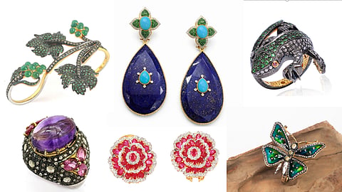 Luxury gemstone jewellery