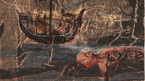 This group show at the Patna Museum brings together 14 modern and contemporary artists