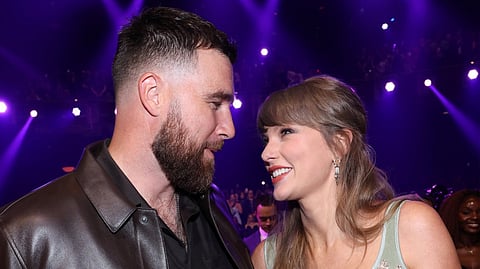Taylor Swift and Travis Kelce