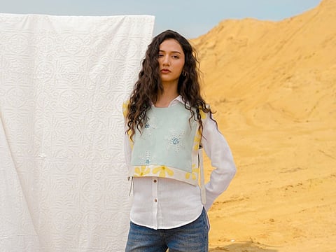 This edit translates Barmer’s scenic landscape into couture
