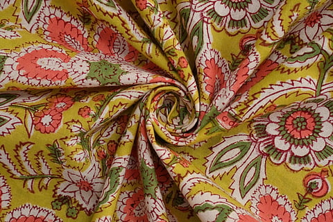 Kalamkari's natural colours