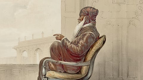 How Emily Eden's art was a window to Indian royalty?