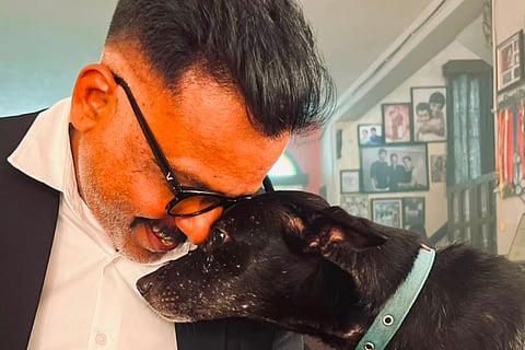 Badava Gopi's rescue dog Thara steals the spotlight