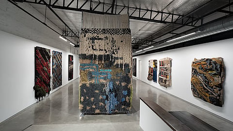 Artist Neeraj Patel transforms abandoned factories into textile works