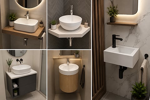Best Wash Basin Designs for Small and Compact Bathrooms