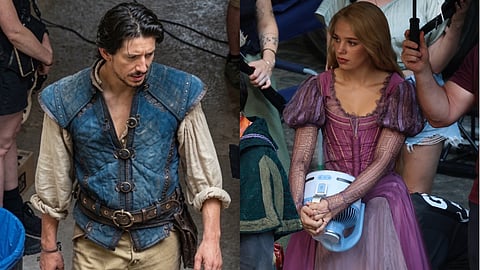 Teagan Croft and Milo Manheim transform into Rapunzel and Flynn Rider