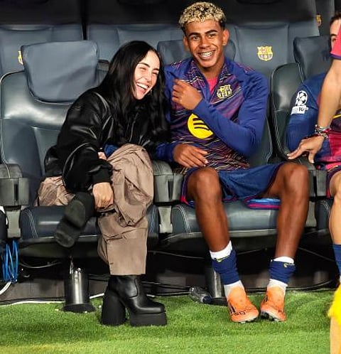 Did Nicki Nicole date Lamine Yamal for publicity?