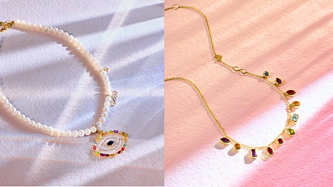 Prism 2.0 gemstone jewellery highlighting light, colour and contemporary design in 9kt gold