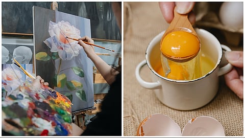 Egg yolks in oil paintings helped Old Masters tackle drying, texture, wrinkling and yellowing as artists moved from tempera to oil