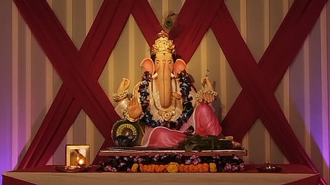 Make an eco-friendly Ganpati with clay, flour, newspaper, soil or seeds