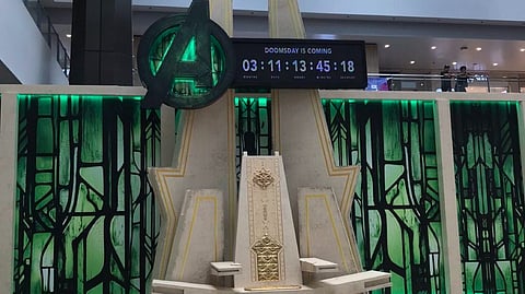 Fans excited after Marvel installs replica of Doctor Doom's throne at Philippine Mall
