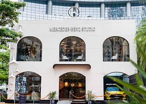 The Studio offers customers, enthusiasts and visitors an immersive space to engage with Mercedes-Benz beyond automobiles.