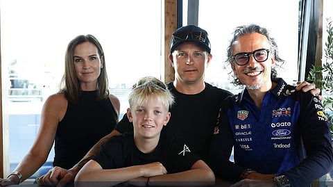 Kimi Räikkönen’s 11-year-old joins Red Bull