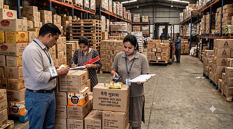 Expired food worth Rs 1.38 crore seized from Amazon and Swiggy Instamart in Bengaluru