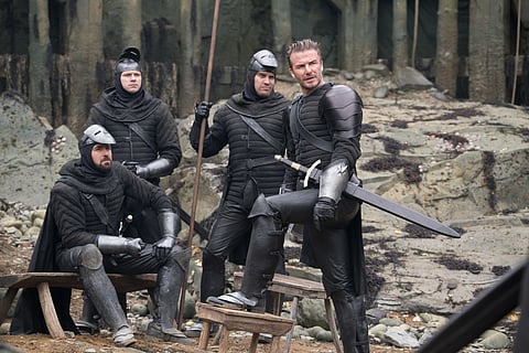 This 2017 epic fantasy action-adventure film was directed by Guy Ritchie