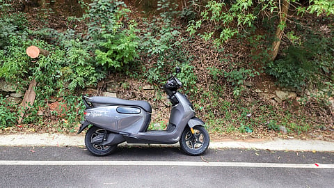 The scooter claims an impressive 171 kilometres on a single charge