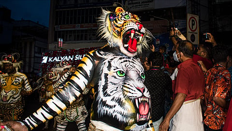 Pilivesha brings painted tigers, pounding drums and centuries-old devotion to the streets of Mangalore