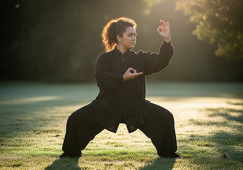 Why practising tai chi outdoors supercharges balance, mood and overall health