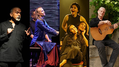 R Amarendran, Adam Greig, a glimpse of Tha Thai Ha Ha, and Nadaka