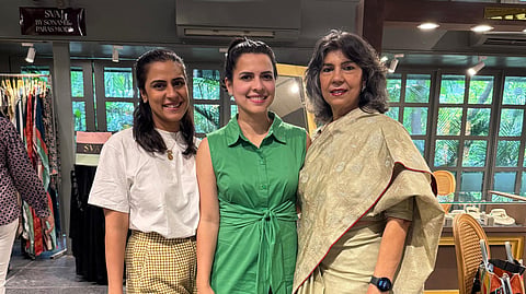 Paloma about town: Saris and sparkle