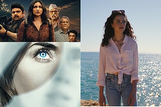 A collage of Posters and glimpses from Reporting Live, Love of Your Life and Disclosure Day