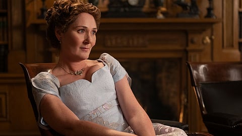 The official Netflix announcement for the new Bridgerton prequel series focusing on Violet and Edmund.