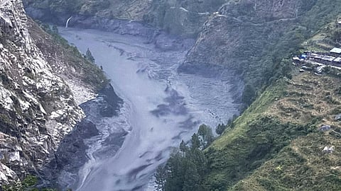 Budhi Gandaki river flood