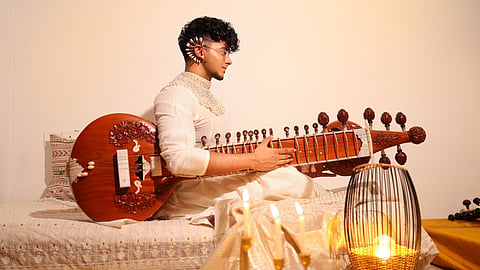 Swayam Siddha Priyadarshi takes the road less travelled with his sitar