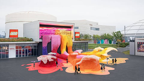 Inside the Lego Bloom Exhibition in Shanghai