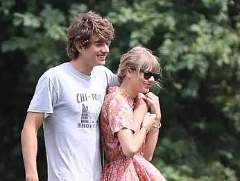 Taylor Swift with her ex Conor Kennedy in 2012.