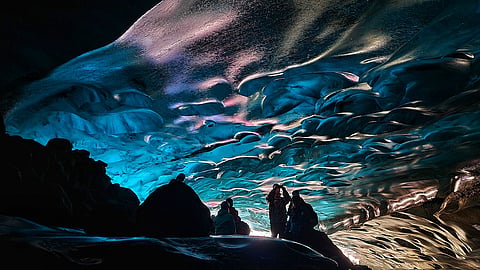 Iceland’s ice caves