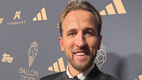 British footballer Harry Kane brings the Ballon d’Or to England after a hiatus of 25 years