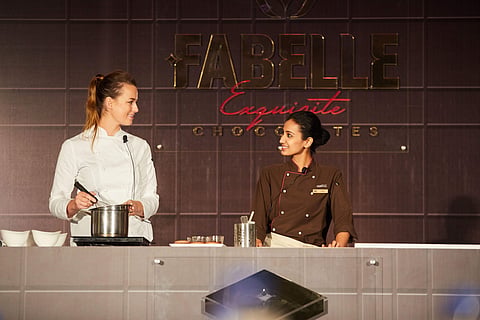 Billie McKay with Fabelle's Ruby Islam