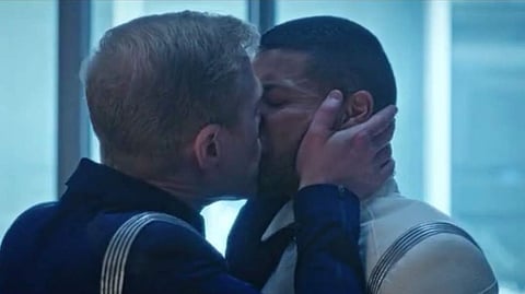 Star Trek: Discovery airs first gay male kiss in franchise's history