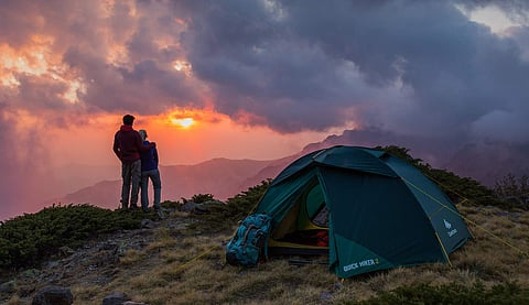 New Year camping at Munnar