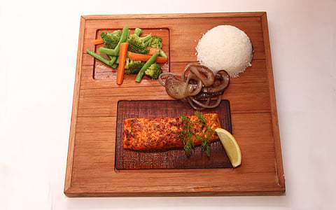 Cedar salmon