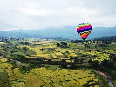 Hot air ballooning